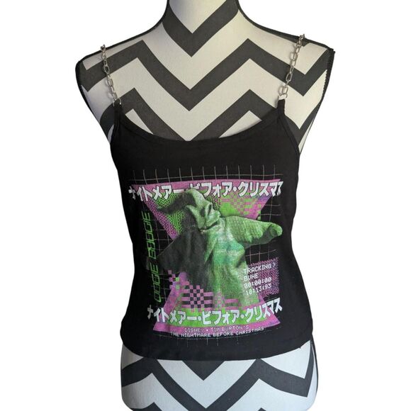 Hot Topic "The Nightmare Before Christmas" Chain Strap Tank Top, Size M - Picture 1 of 4